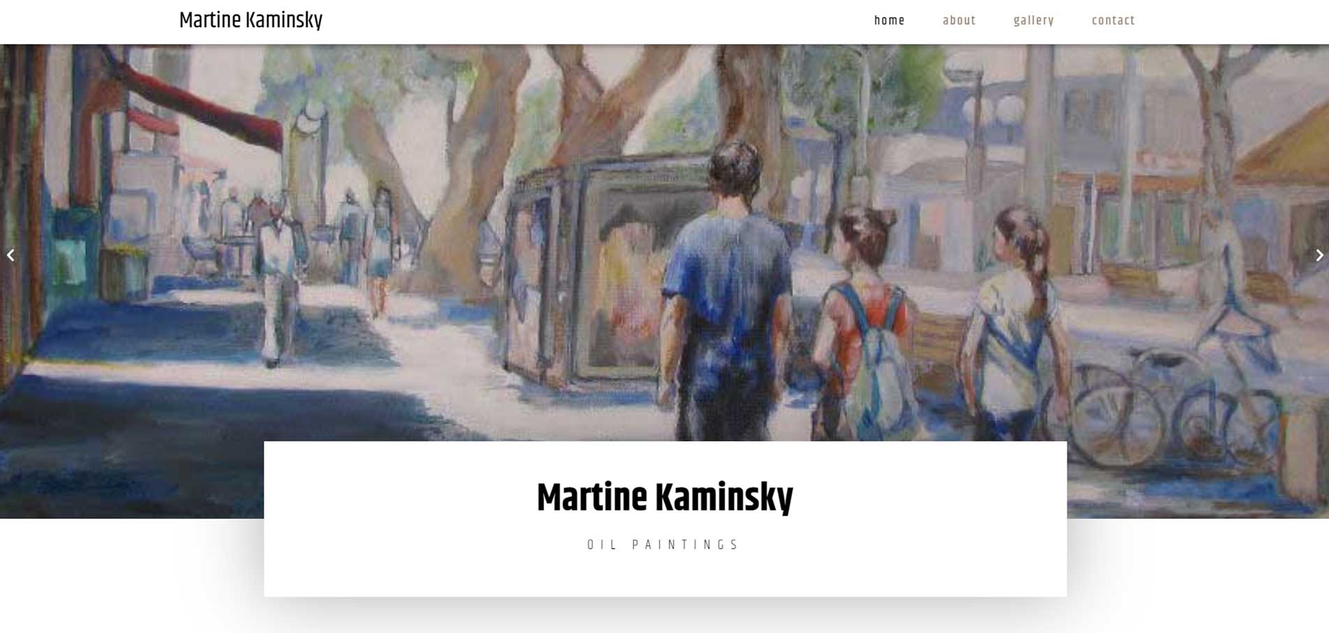 MARTINE KAMINSKY homepage