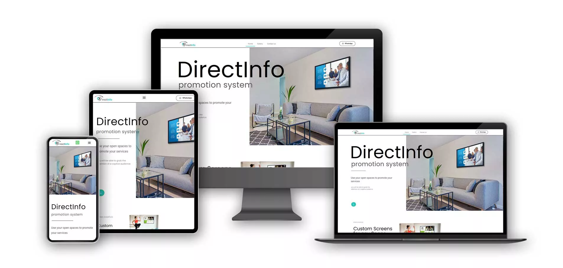 DirectInfo-on all the screens